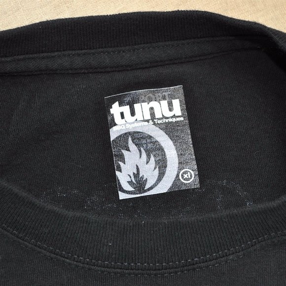 Tunu Guam BBQ Peace Love and Barbecue T-Shirt XL Mens Retired Woodstock Chamorro - Picture 4 of 7